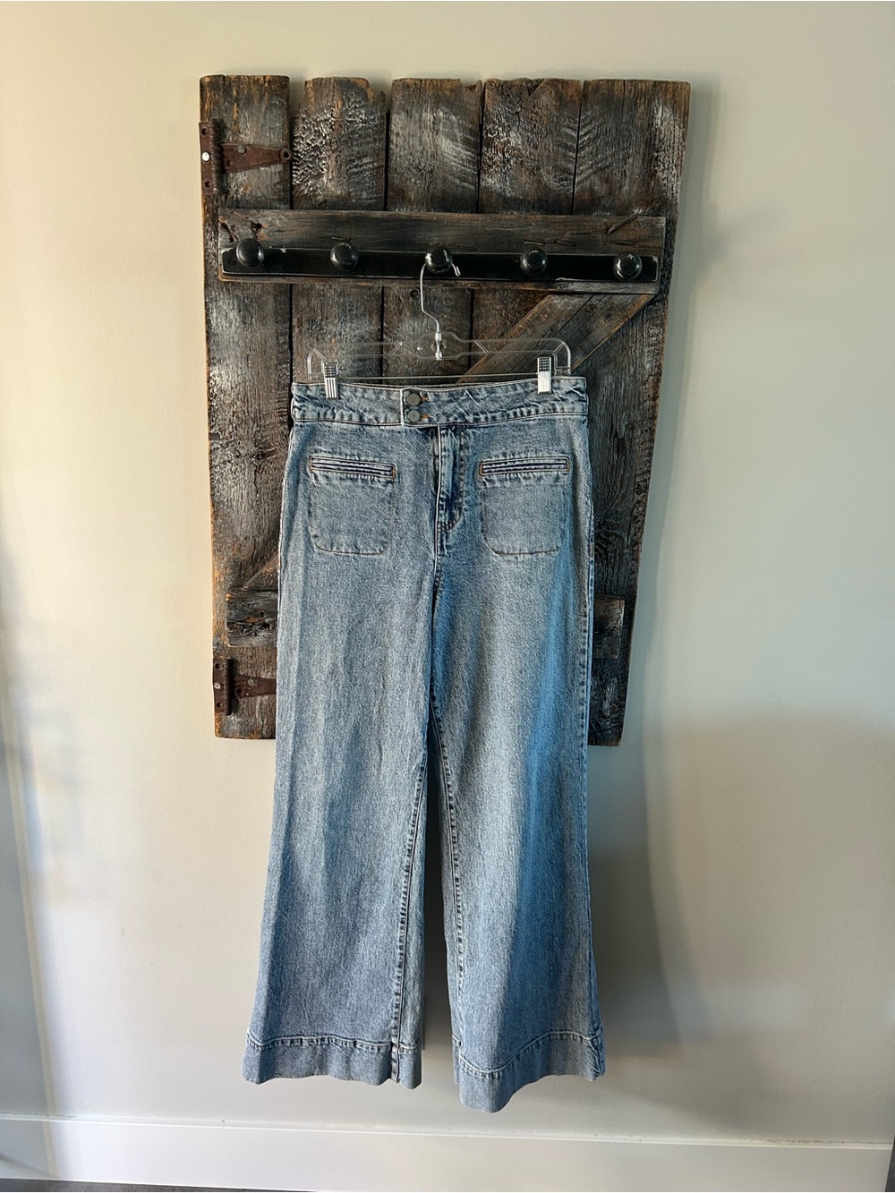 Women's Habitual Wide Leg Light Blue Women's Jeans